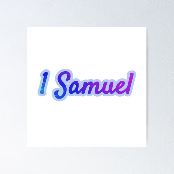 Item preview, Old Testament: 1 Samuel designed and sold by S9View.