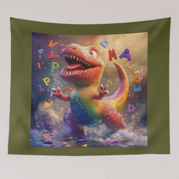 Item preview, Alphabet Dino: Dancing Dinossaur designed and sold by SoundsoftheSun.