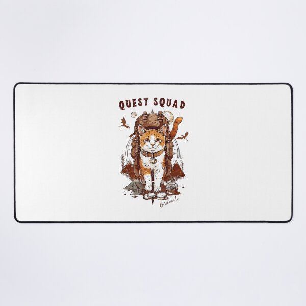 Item preview, Quest Fantasy Squad Broccoli Funny Cat Retro designed and sold by FantasyFablesC.