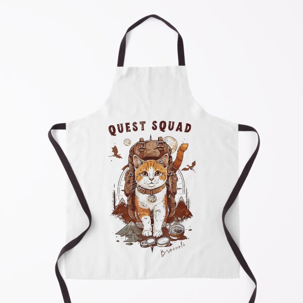 Item preview, Quest Fantasy Squad Broccoli Funny Cat Retro designed and sold by FantasyFablesC.