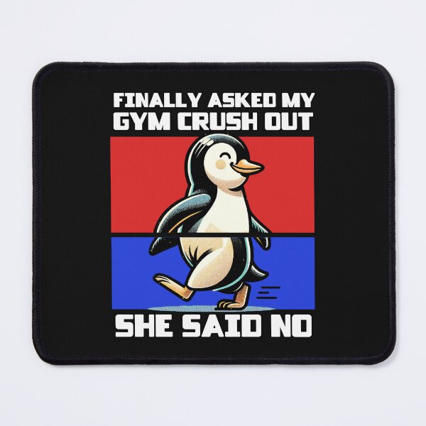 Item preview, Finally Asked My Gym Crush Out designed and sold by Belarte.shop.