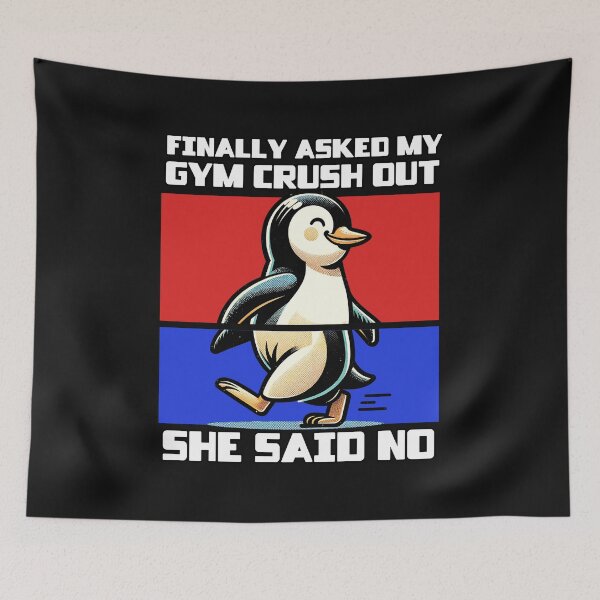 Item preview, Finally Asked My Gym Crush Out designed and sold by Belarte.shop.