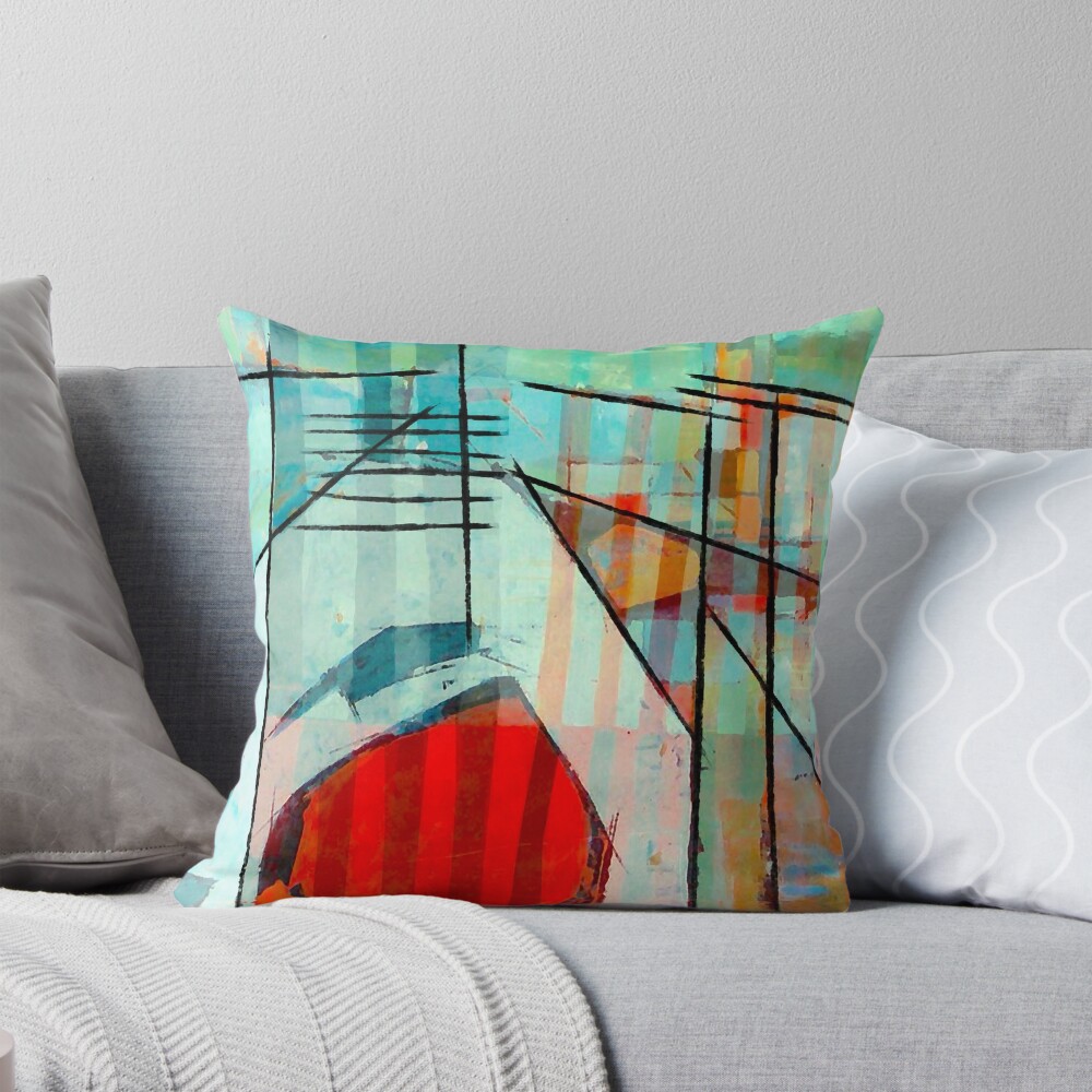 Item preview, Throw Pillow designed and sold by ViaARTfactory.