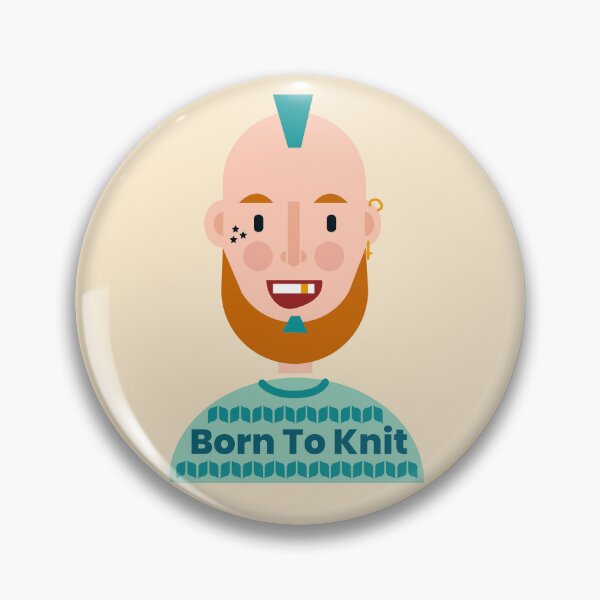 Item preview, Born To Knit designed and sold by lisajaynemurray.