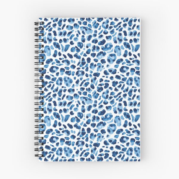 Item preview, Blue leopard skin seamless pattern designed and sold by Emily Waters.