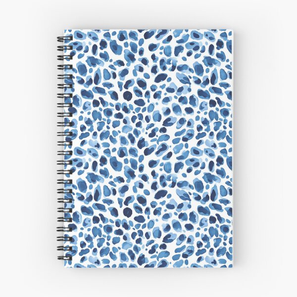 Item preview, Blue leopard skin seamless pattern designed and sold by Emily Waters.