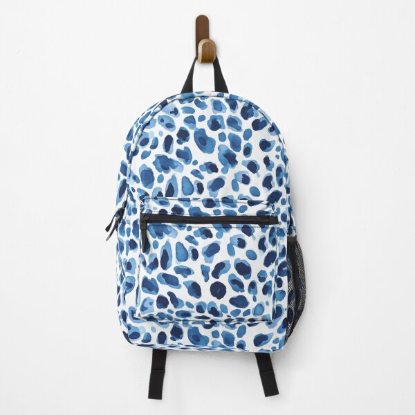 Item preview, Blue leopard skin seamless pattern designed and sold by Emily Waters.