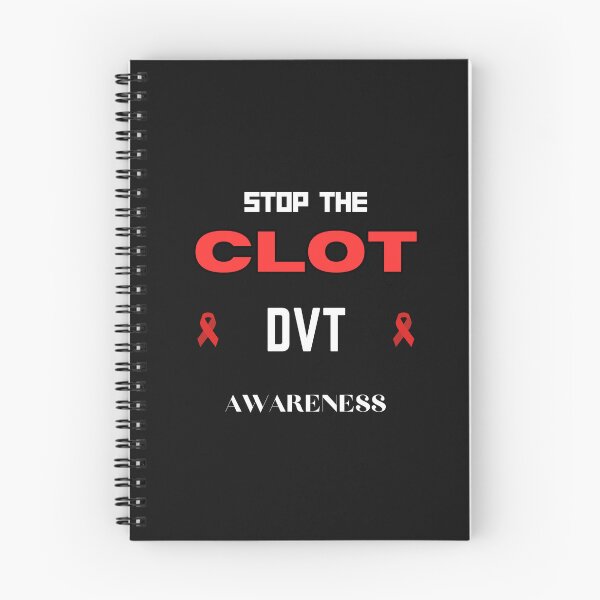Item preview, Stop The Clot Deep Vein Thrombosis Red Ribbon T-Shirt designed and sold by FestivityFinds.