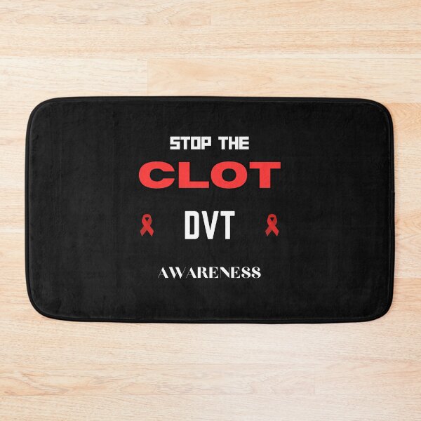 Item preview, Stop The Clot Deep Vein Thrombosis Red Ribbon T-Shirt designed and sold by FestivityFinds.