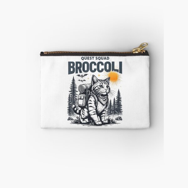Item preview, Quest Fantasy Squad Broccoli Funny Cat designed and sold by FantasyFablesC.