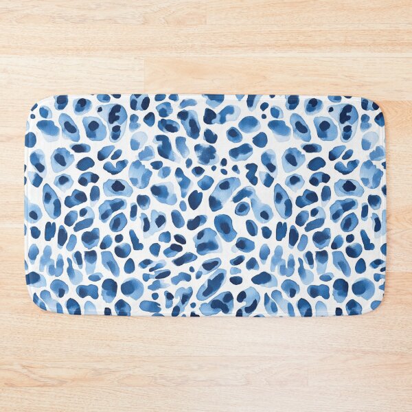 Item preview, Blue leopard skin seamless pattern designed and sold by Emily Waters.