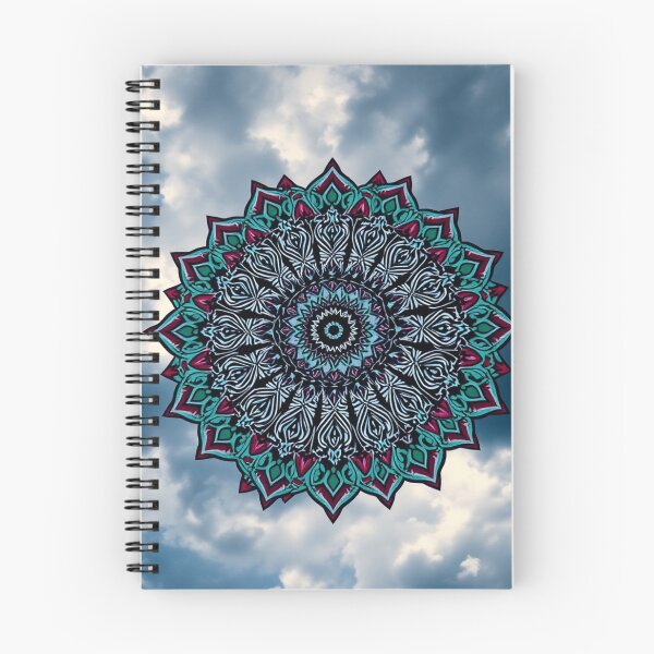 Item preview, Intricate Mandala Against Stormy Sky designed and sold by AgingeR.