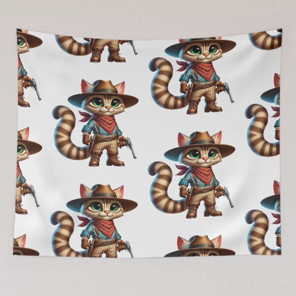 Item preview, Cowboy Kitty: The Wild West Vigilante designed and sold by Cylevieart.