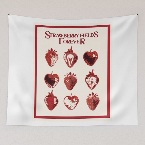Item preview, Strawberry Fields Forever Poster designed and sold by zscrapbook.