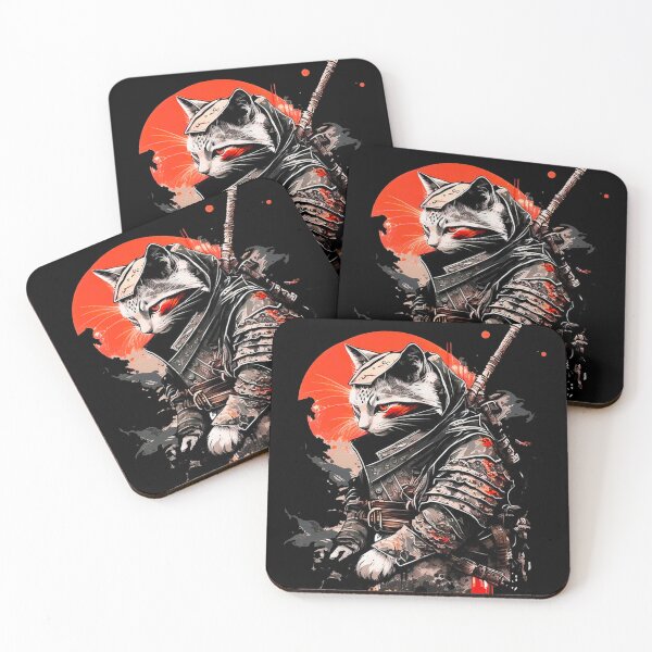 Item preview, Samuari Cat designed and sold by Santa Barbara Local.