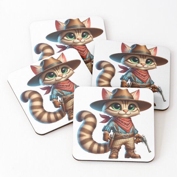 Item preview, Cowboy Kitty: The Wild West Vigilante designed and sold by Cylevieart.