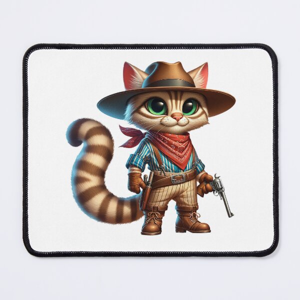 Item preview, Cowboy Kitty: The Wild West Vigilante designed and sold by Cylevieart.