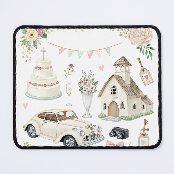 Item preview, A0754 Vintage Wedding Romance – Elegant Retro-Inspired Love & Marriage Design for POD Gifts | Timeless Romantic Artwork designed and sold by angieart68.