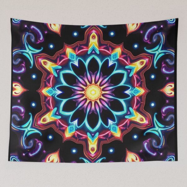 Item preview, Psychedelic Argyle 24 designed and sold by Dose of Dysfunction.
