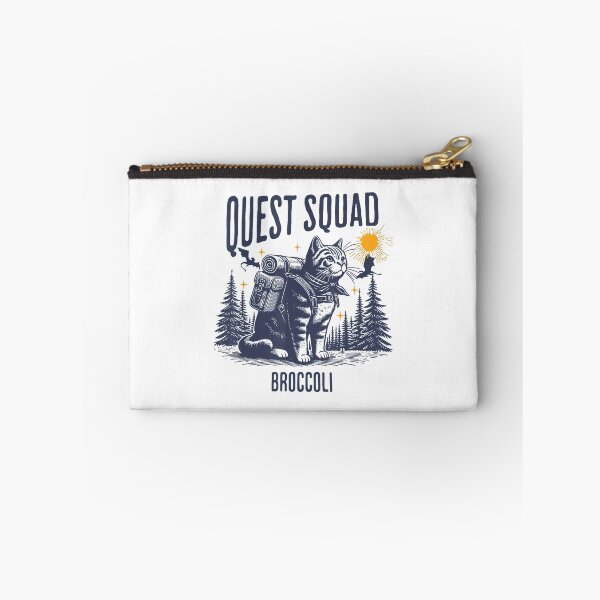 Item preview, Quest Squad Broccoli Fantasy Funny Cat designed and sold by FantasyFablesC.