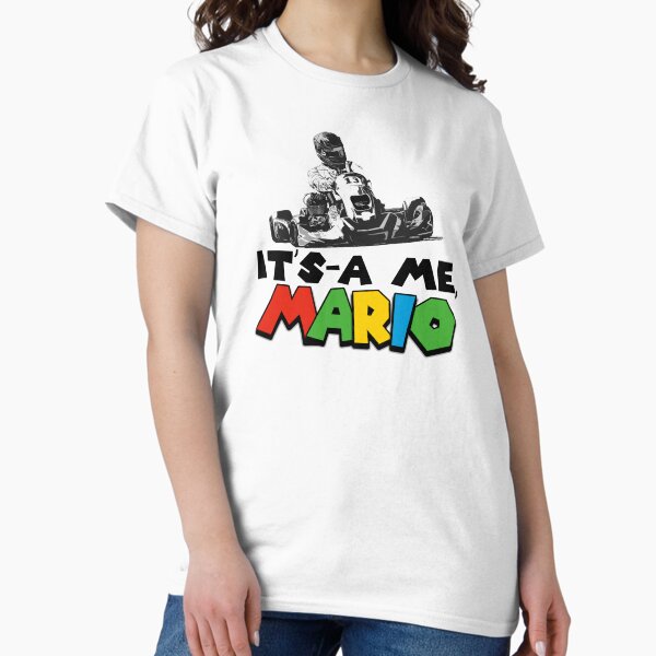 Vista previa del artículo con la obra «"¡Soy yo, Mario!" – Carreras de karts», diseñado y vendido por KartPixel by Pipstar.