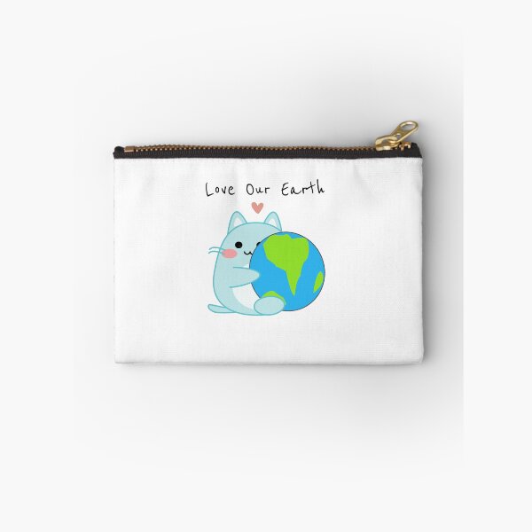 Item preview, Lunar Cat Loves Earth - Celebrate Earth Day Every Day designed and sold by Magical Journey with Lunar - Embrace, Feel & Live the Magic.