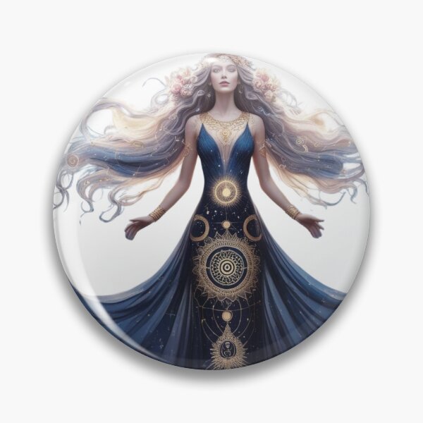 Item preview, Celestial Goddess – The Power of Feminine Divinity designed and sold by DehatiCanvas.