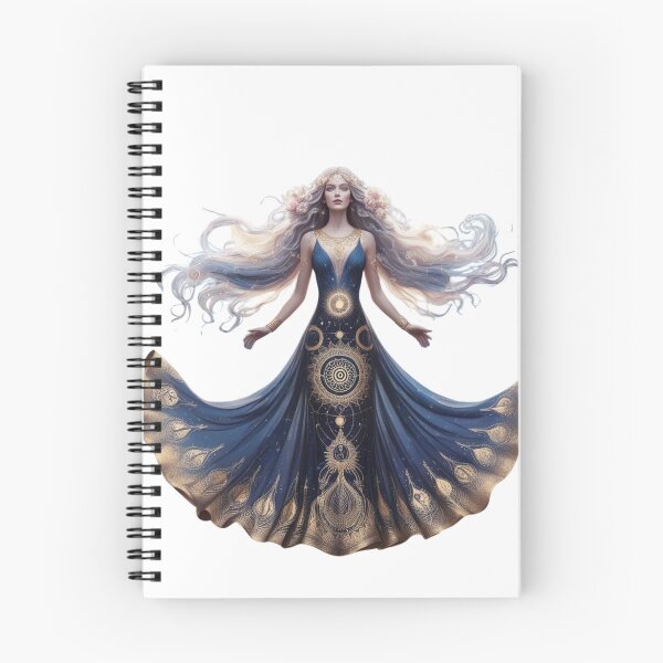 Item preview, Celestial Goddess – The Power of Feminine Divinity designed and sold by DehatiCanvas.
