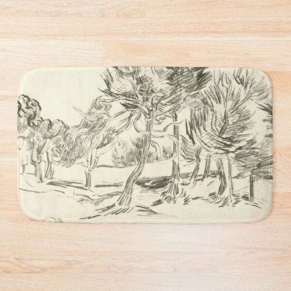 Item preview, A Group of Pine Trees - 1889; Saint-rémy-de-provence, France designed and sold by MashaQo.