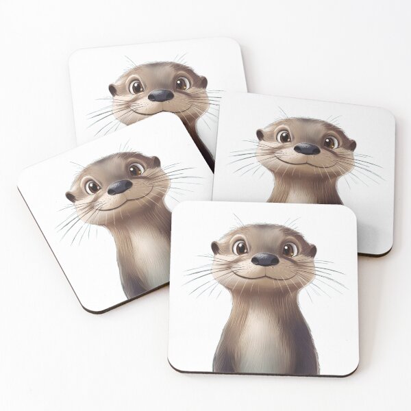 Item preview, Cute Otter designed and sold by NicolasGlowArt.