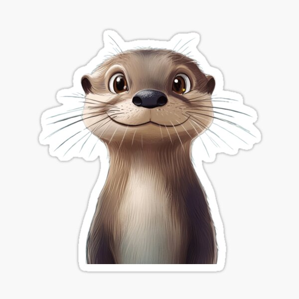 Artikel-Vorschau von Süßer Otter, designt und verkauft von NicolasGlowArt.