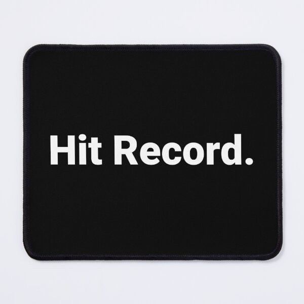 Item preview, Hit Record. designed and sold by Text-based T-Shirts and Gifts.