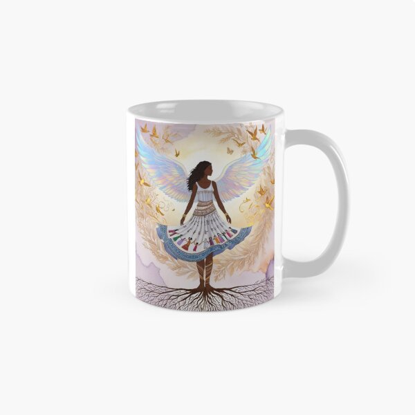 Item preview, Celestial Guardian – The Light Within designed and sold by DehatiCanvas.