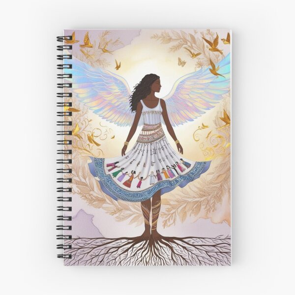 Item preview, Celestial Guardian – The Light Within designed and sold by DehatiCanvas.