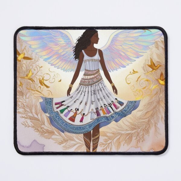 Item preview, Celestial Guardian – The Light Within designed and sold by DehatiCanvas.