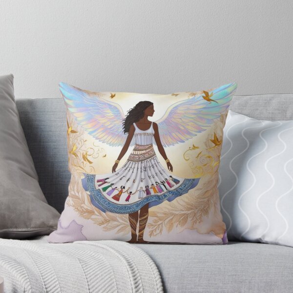 Item preview, Celestial Guardian – The Light Within designed and sold by DehatiCanvas.