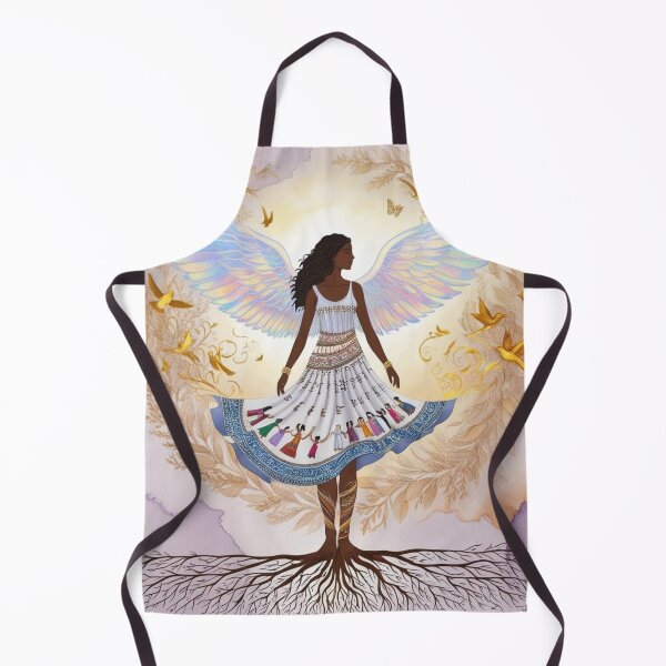 Item preview, Celestial Guardian – The Light Within designed and sold by DehatiCanvas.
