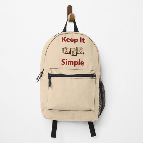Item preview, Keep It ABC Simple designed and sold by Myra365Art.