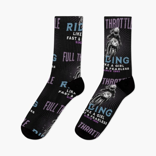 Item preview, Full Throttle - Riding Like a Girl Since 1983 designed and sold by LegendaryDesigns.