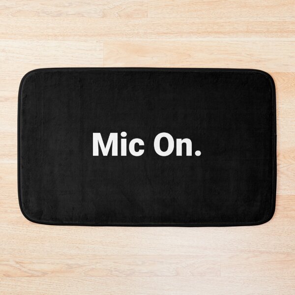 Item preview, Mic On. designed and sold by Text-based T-Shirts and Gifts.