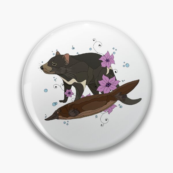Item preview, Tasmanian Devil and Platypus designed and sold by Sophiehammond.