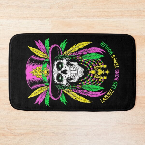Item preview, Mardi Gras Voodoo Priest Laissez Les Bons Temps Rouler designed and sold by GrandeDuc.