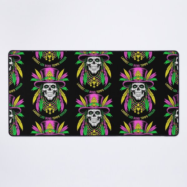 Item preview, Mardi Gras Voodoo Priest Laissez Les Bons Temps Rouler designed and sold by GrandeDuc.