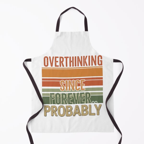 Item preview, Overthinking Since Forever - Humorous Mental Health Design designed and sold by MaqueCreation.