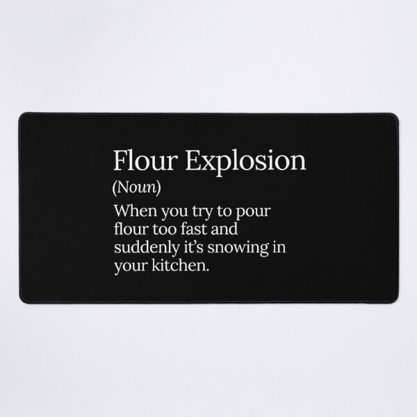 Item preview, Flour Explosion Kitchen Disaster designed and sold by MuzamilAhmed.