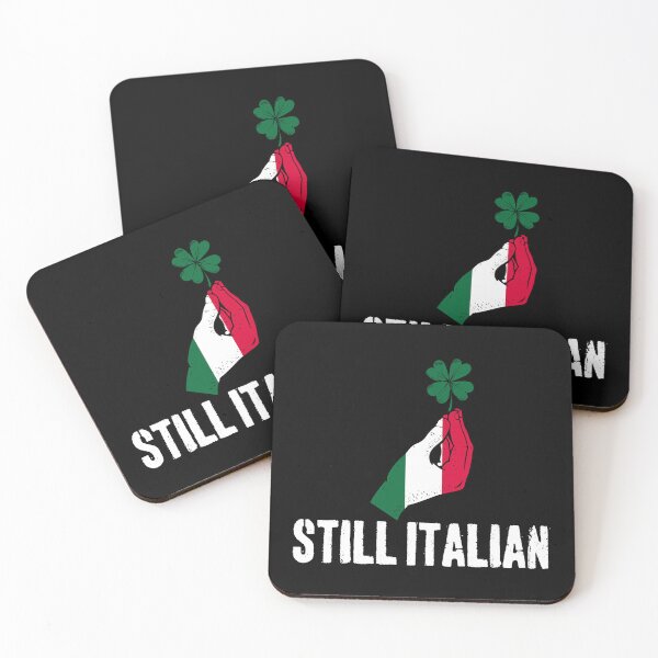 Item preview, Funny Still Italian Pinched Hand Clover St. Patrick’s Day designed and sold by MotivaChic.