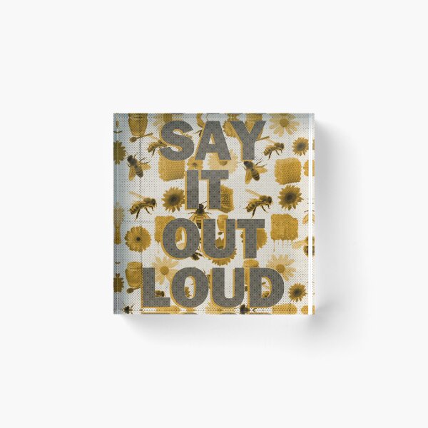 Item preview, say it out loud designed and sold by zscrapbook.