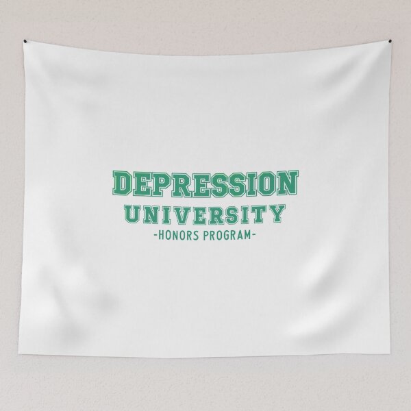 Item preview,  "Depression University Honors Program" Sweatshirt – Dark Humor & Mental Health Awareness designed and sold by Colorful-Garden.