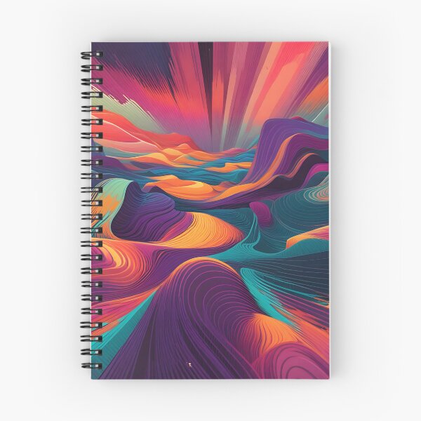 Item preview, The beauty of algorithmic creation in bold colors designed and sold by PeggyMacStudio.
