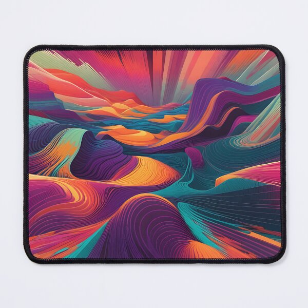 Item preview, The beauty of algorithmic creation in bold colors designed and sold by PeggyMacStudio.